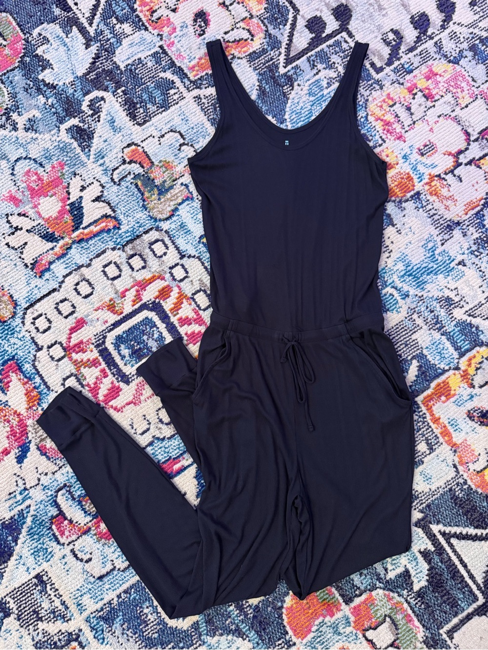 Tommy John Micro Ribbed Jumpsuit. Size Medium